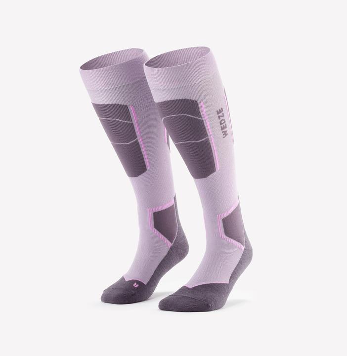 Produktbild Wedze Skisocken Erwachsene - 500 lila merino (41, 43)