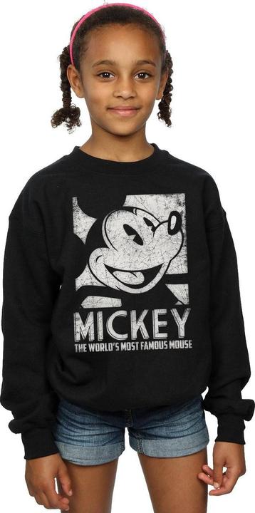 Produktbild Disney Mickey Mouse Most Famous Sweatshirt Mädchen (152, 158)