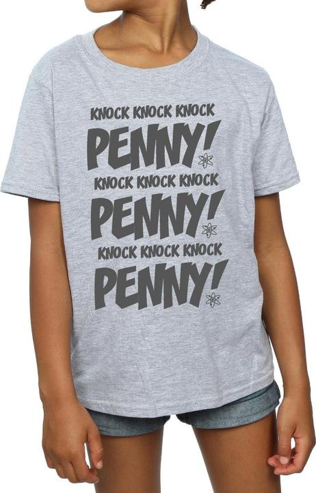 Immagine prodotto Dam Sheldon Knock Knock Penny Maglietta Ragazze (140, 146)