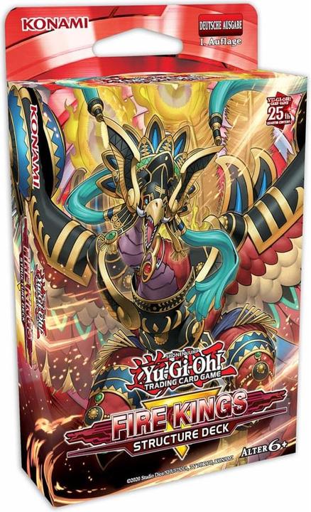 Produktbild Konami Yu-Gi-Oh! Structure Deck Revamped: Fire Kings (Deutsch, Booster Display)