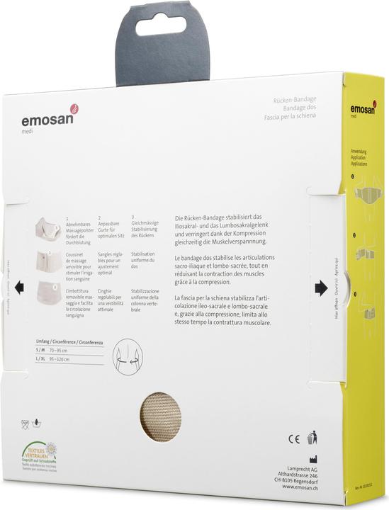 Image du produit Emosan medi Back Bandage (L, XL)