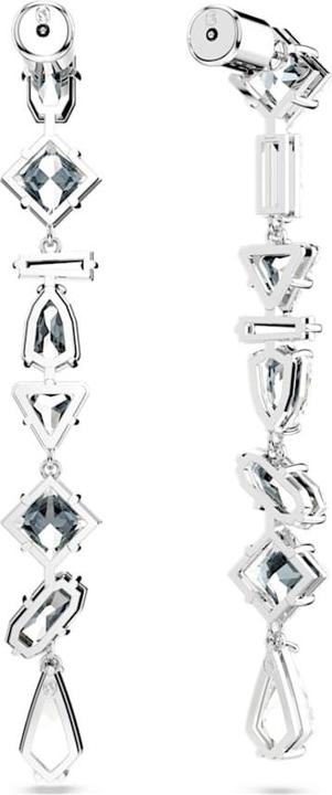 Actual product image Swarovski Mesmera Drop Earrings Various Cuts Long White (Swarovski Metal)