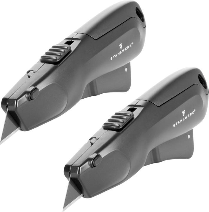 Produktbild Stahlwerk Cuttermesser UCM-19 ST 2er Set mit Schnellwechsel-Klinge (Cutter)