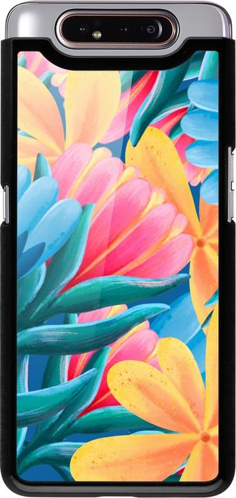 Produktbild PhoneLook Hülle Spring 23 colorful flowers (Samsung Galaxy A80)