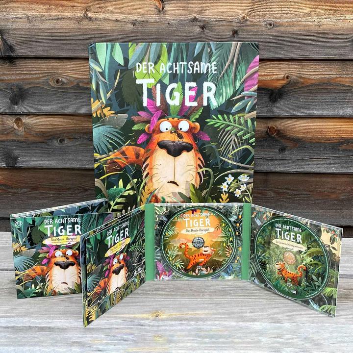 Produktbild Der Achtsame Tiger (Deutsch, Przemyslaw Wechterowicz, Emilia Dziubak, 2019)