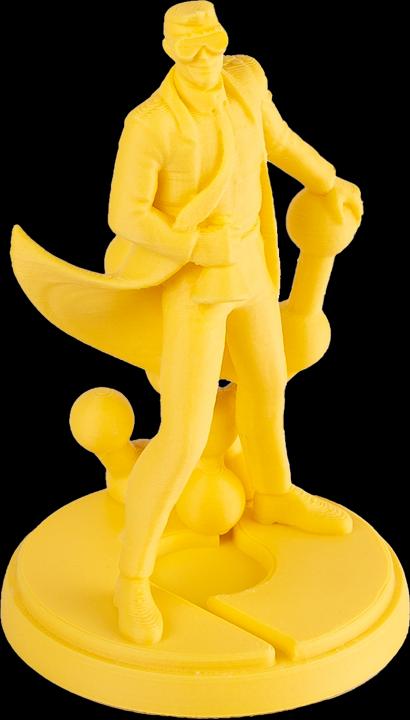 Actual product image Polymaker PolyTerra (PLA, 1.75 mm, 1000 g, Yellow)
