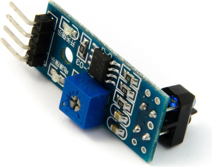 Actual product image Purecrea Infrared Sensor TCRT5000 Proximity Switch Breakout Module