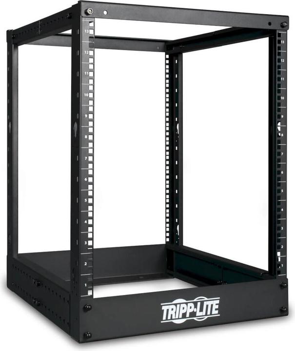 Actual product image Eaton 13U SmartRack 4-Post Open Frame Rack - Organize and Secure Network Rack Equipment (13 RU)