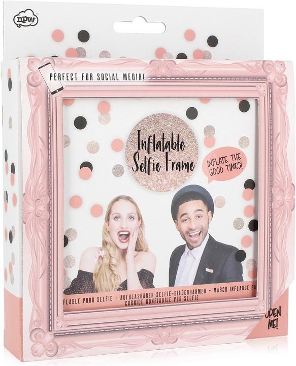 Produktbild NPW Rosé Gold Inflatable Self Frame - Aufblasbarer Fotorahmen