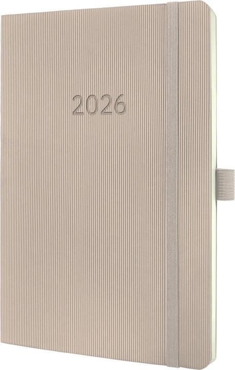 Produktbild Sigel Wochenkalender 2026 C2630 1W/2S taupe 21x13.5cm (21 x 13.5 cm, Deutsch)