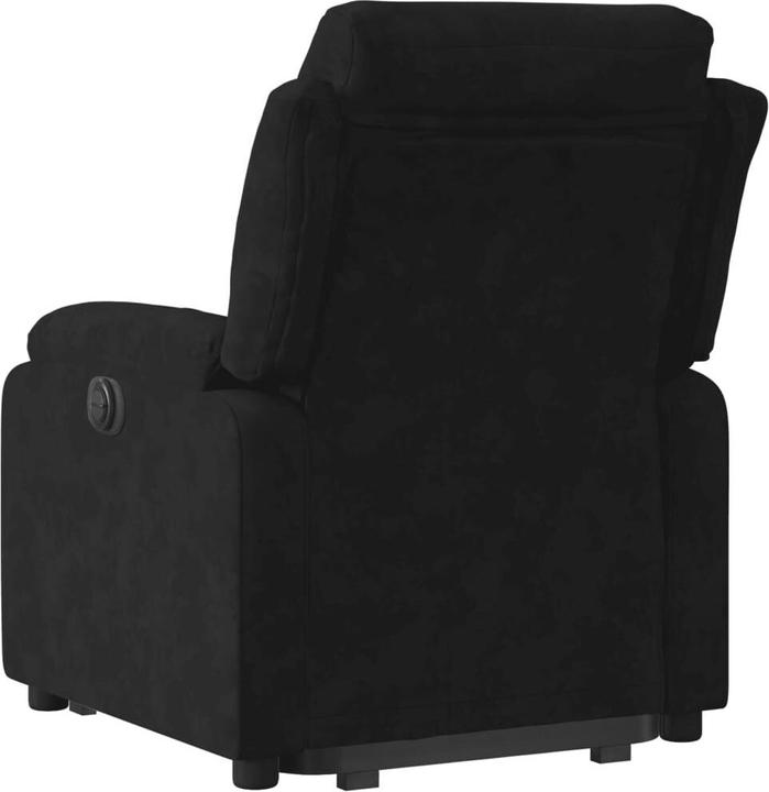 Image du produit VidaXL Fauteuil Relax Releveur Fauteuil Téléviseur Fauteuil Relax Noir Velours