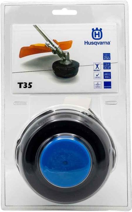 Immagine prodotto Husqvarna T35 (Pioniere delle erbacce, Lenza per tagliabordi + rocchetto di lenza)