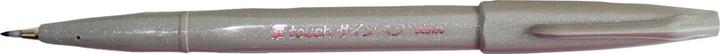 Actual product image Pentel Brush Pen Sign Pen Brush (Grey, 1 x)