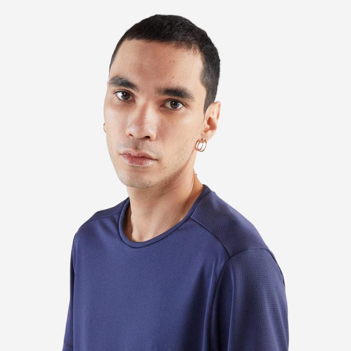 Immagine prodotto Decathlon Laufshirt kurzarm Herren atmungsaktiv - Run 100 Dry dunkelblau (M)