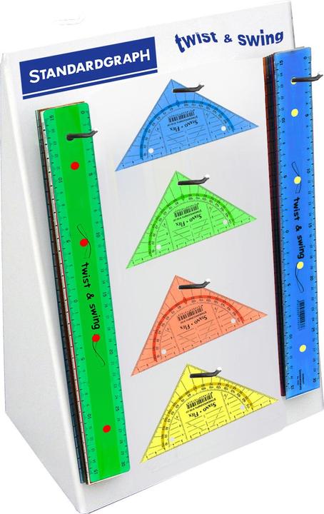 Display ruler / triangle (300 mm)