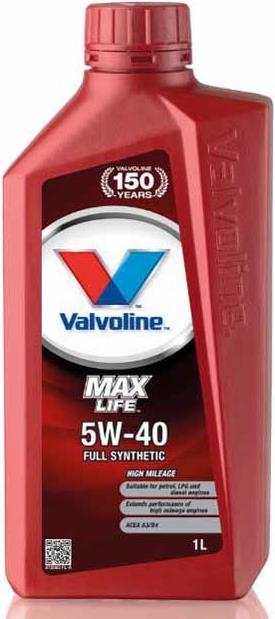 Actual product image Valvoline Maxlife (1 l, SAE 5W-40)