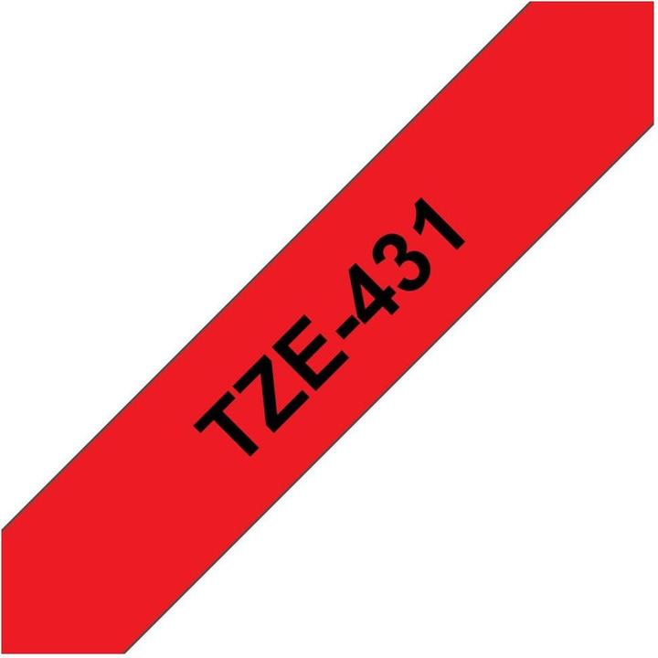 Produktbild Brother Tze-431 (1.20 cm, Rot)