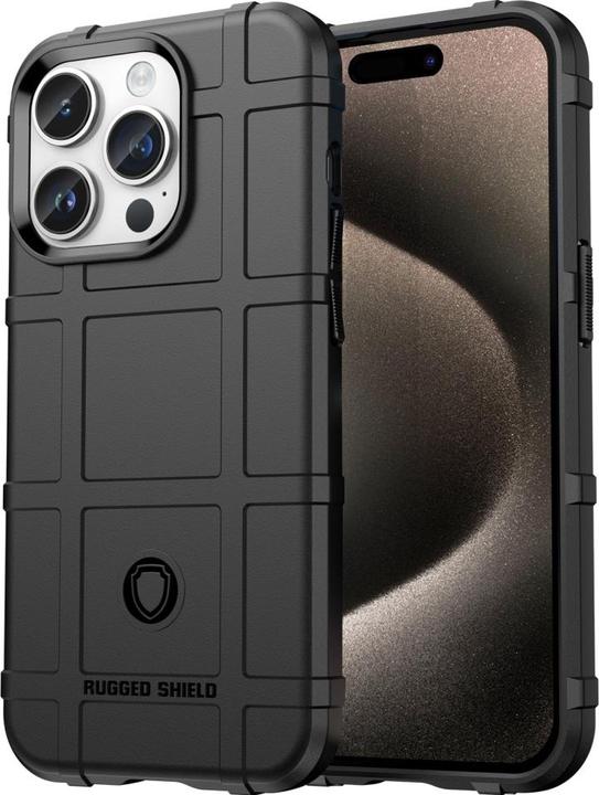 Produktbild Screenguard Apple iPhone 15 Pro Rugged Shield Hülle (Apple iPhone 15 Pro)
