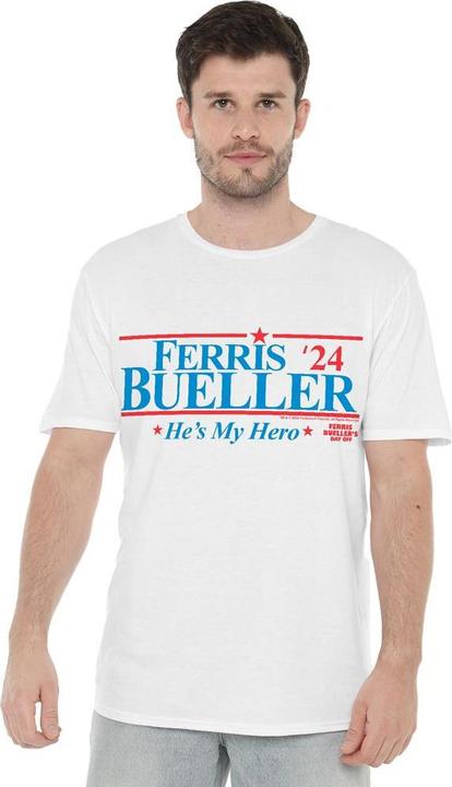 Actual product image Ferris Bueller´s Day Off Mens 2024 President T-Shirt (XXL)