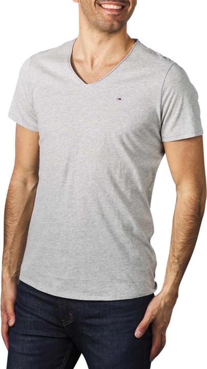 Produktbild Tommy Hilfiger Slim Jaspe V Neck light grey (XXL)