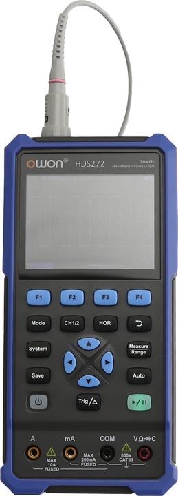 Produktbild Owon LCD-Oszilloskop mit Multimeter, HDS272, 2-Kanal, 70 MHz