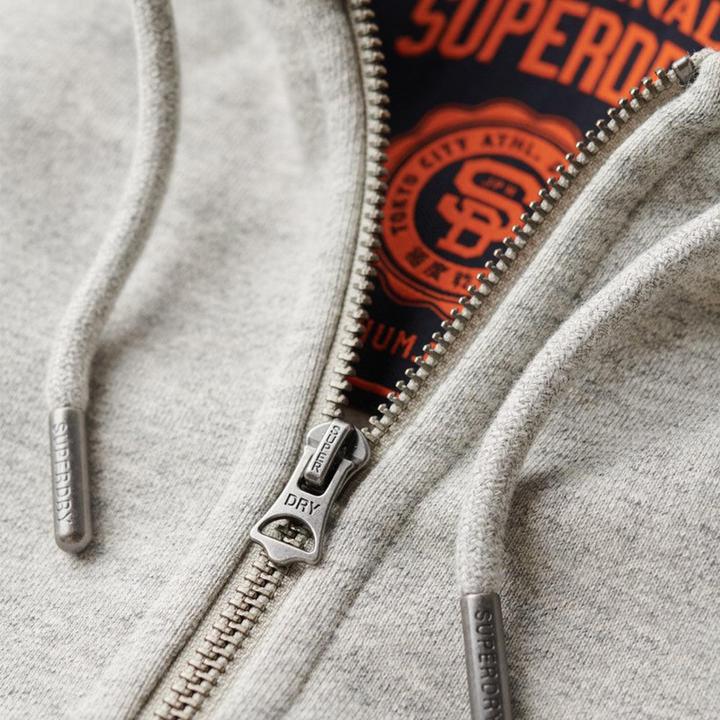 Produktbild Superdry Sweatjacke Casual Figurbetont Essential Logo Zip Hoodie (S)