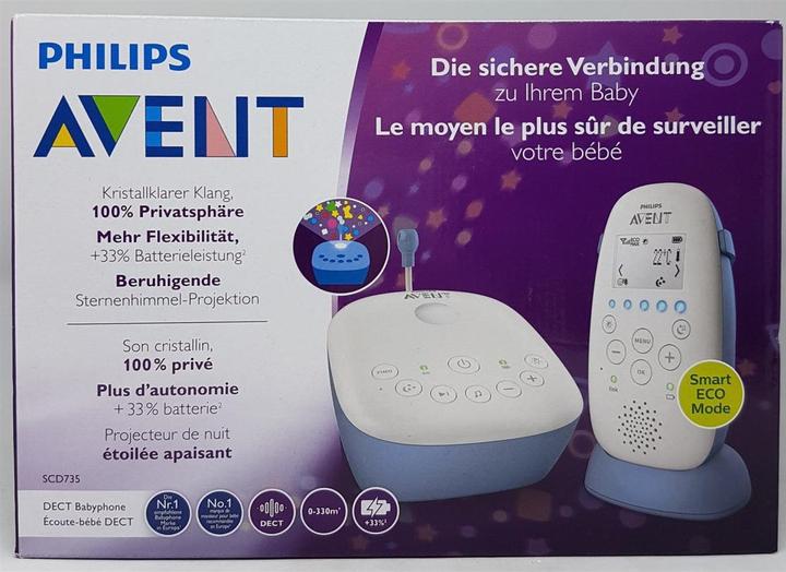 Produktbild Philips Avent Smart Eco (Babyphone Audio, 330 m)