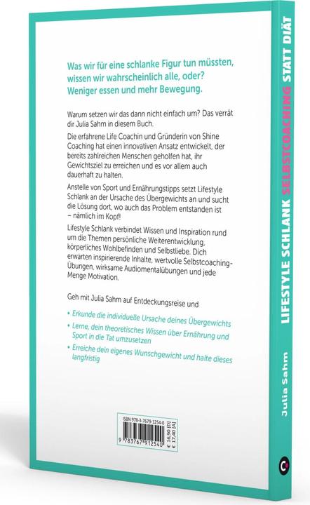 Image du produit Lifestyle Schlank! Selbstcoaching statt Diät mit Coaching- und Audioübungen (Allemand, Julia Sahm, 2019)