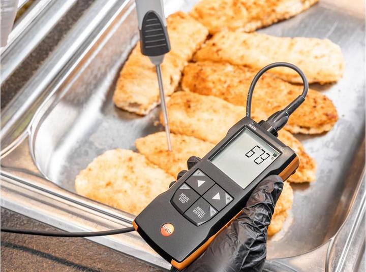 Immagine prodotto Testo 110 Strumento di misurazione della temperatura -200 - +800 °C Tipo di sensore NTC, Pt100