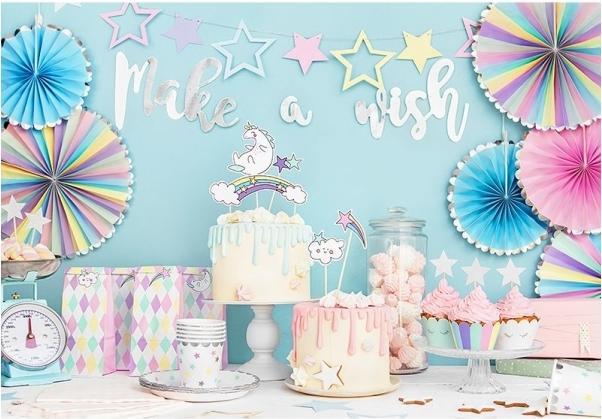 Image du produit Partydeco Toppers à gâteau - Licorne (5pcs)