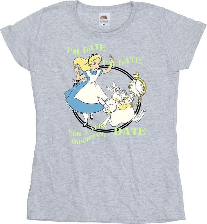 Disney Alice In Wonderland I'm Late TShirt (M)