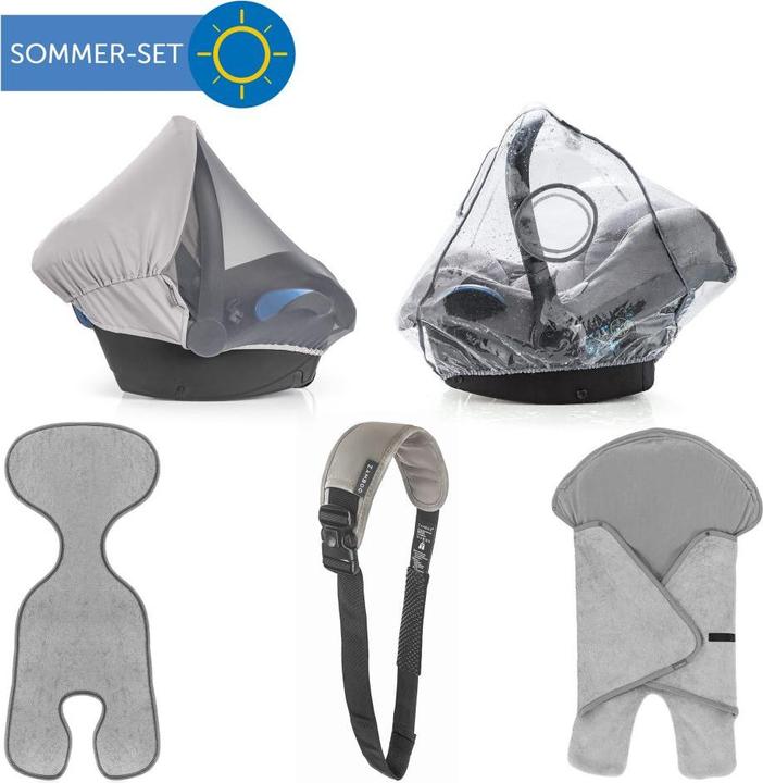 Produktbild Zamboo Sonnenschutz Auto 5-teiliges Komfort- und Schutz-Set für Babyschale mit