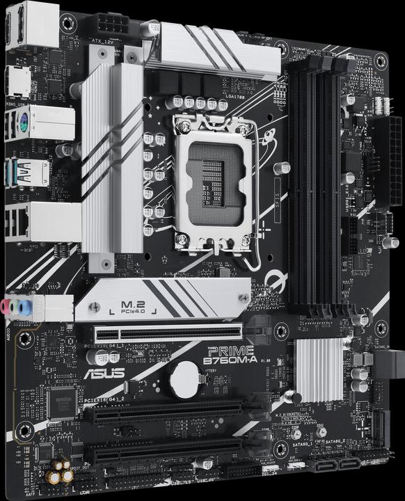 Produktbild ASUS Prime B760M-A-CSM (LGA 1700, Intel B760, mATX)