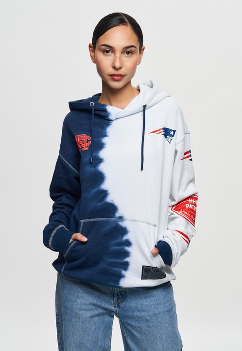 Immagine prodotto Recovered Re:covered Felpa con cappuccio in pile - INK DYE New England Patriots - XL (XL)