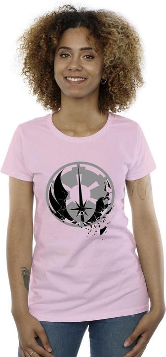 Produktbild Star Wars ObiWan Kenobi Fractured Logos TShirt (L)