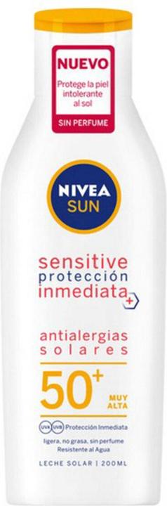 NIVEA Latte Sun Sensitive Spf50 (200 ml) (Latte solare, SPF 50, 200 ml)