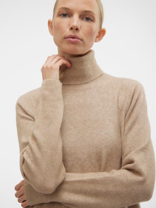 Produktbild Vero Moda VMHURRICANE LS ROLLNECK DRESS OWN Strickkleid (M)