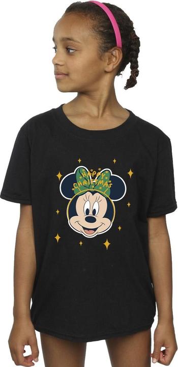 Immagine prodotto Disney Minnie Mouse Happy Christmas Maglietta Ragazze (140, 146)