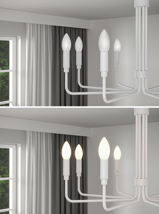 Productafbeelding Paulmann Klassiek wit (E14, 4.50 W, 470 lm, 1 x, F)