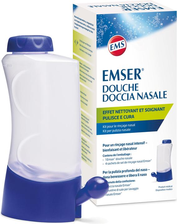 Produktbild Emser Nasendusche + Nasenspülsalz (1 Stück)