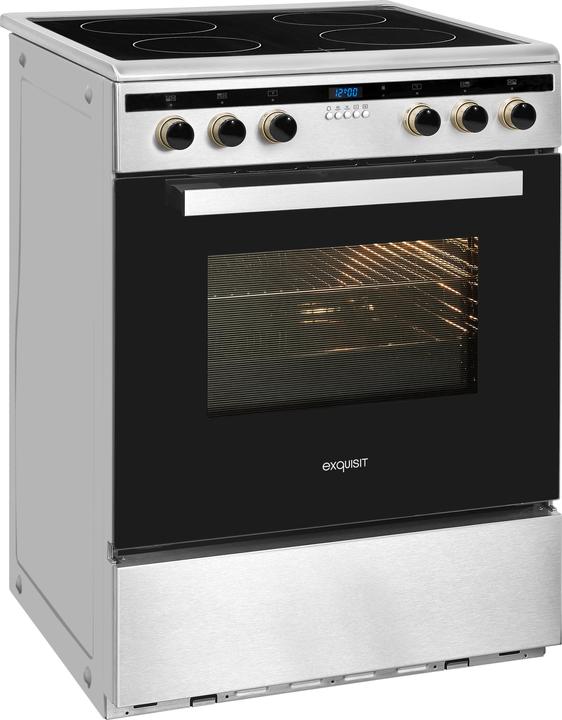 Produktbild Exquisit EHI 60-3 edelstahl