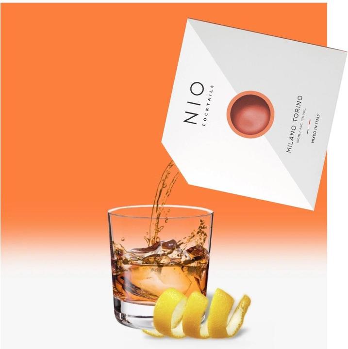 Immagine prodotto Nio Cocktails Milano Torino 100 ml (1 x 10 cl)
