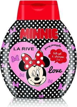 Image du produit La Rive Minnie Love Gel de bain & Shampooing Liquide & Shampooing de bain Funny Pineapple (250 ml, Shampoing liquide)