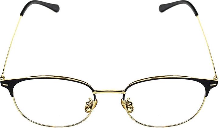 Produktbild JTI Anti-Blaulicht-Brille, Clubmaster - Schwarz / Gold