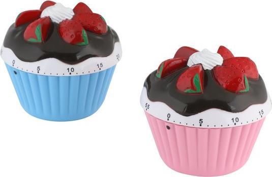 Actual product image Axentia Short timer, cupcake, Ø approx. 7.7 cm (7.70 cm)