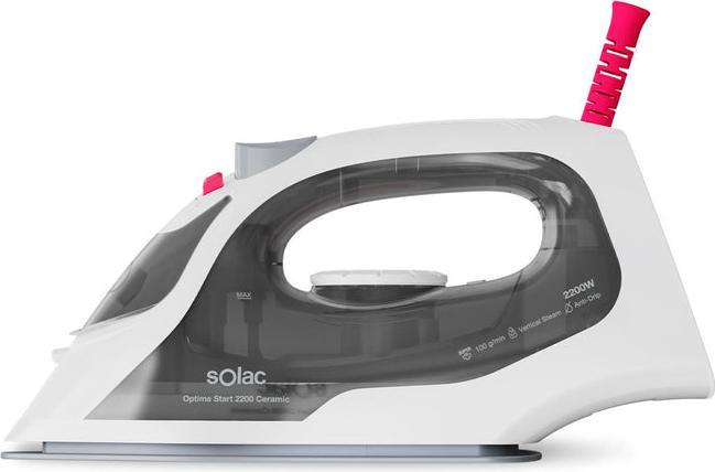 Immagine prodotto Solac PV2001 Dampfbgeleisen 2200W schwarz (2200 W, 100 g/min)