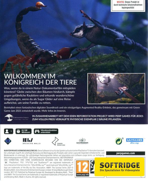 Actual product image Perp Away The Survival Series (PS5, DE)