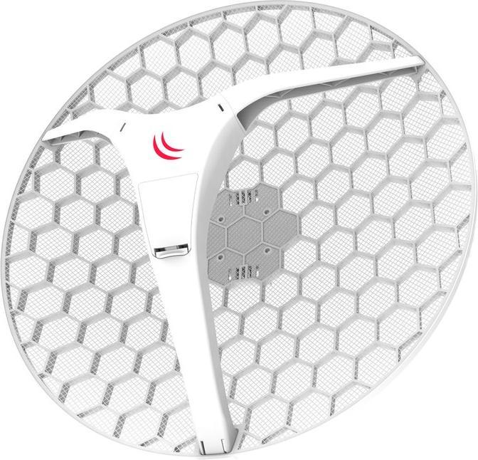 Actual product image MikroTik LHG XL HP5 - 27.5 dBi - 5 GHz - IEEE 802.11a,IEEE 802.11n - 10/100Base-T(X) - 51 (5G)