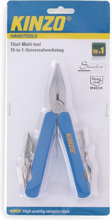 Image du produit Kinzo Outil multiple 15in1 15,4x8x1,5 (15 Fonctions)