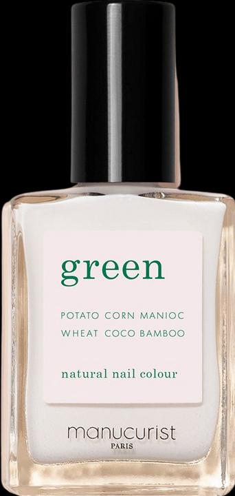 Actual product image Manucurist Green Nail Polish Milky White (White)
